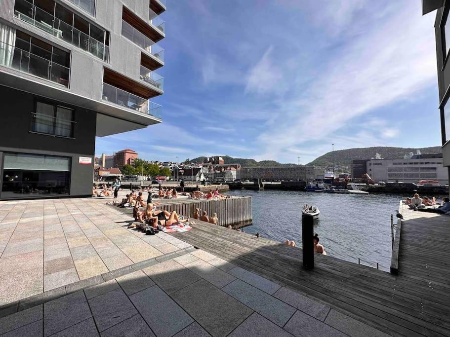 Appartamento Koslig Leilighet I Bergens Smoroye Esterno foto